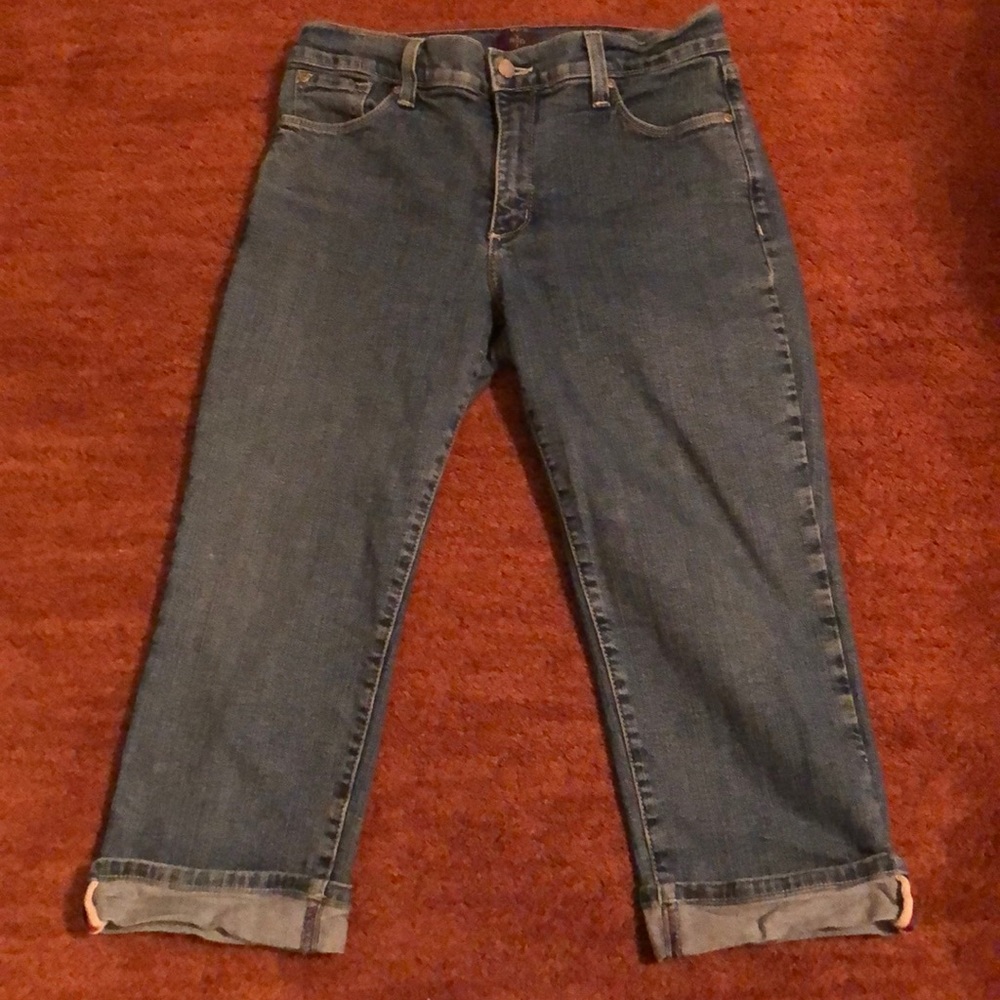 NYDJ crop denim jeans size 8